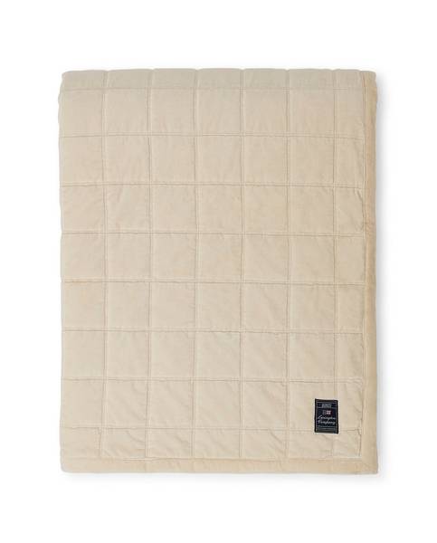 Bilde av Quilted Cotton Velvet Sengeteppe